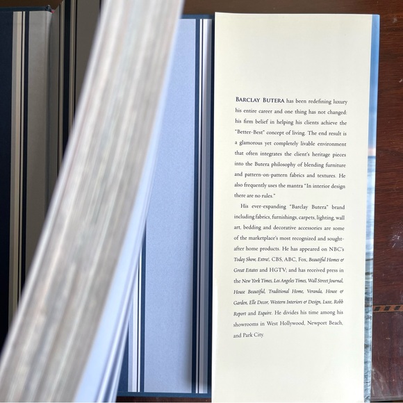 BARCLAY BUTERA Book LIVING ON THE COAST 1st Edition Decorating Coffee Table EUC! - Picture 6 of 9